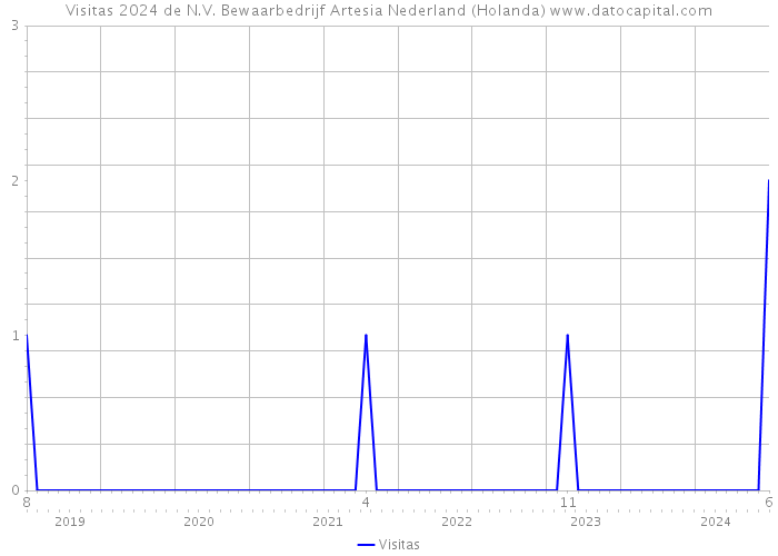 Visitas 2024 de N.V. Bewaarbedrijf Artesia Nederland (Holanda) 