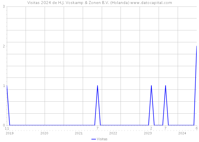 Visitas 2024 de H.J. Voskamp & Zonen B.V. (Holanda) 