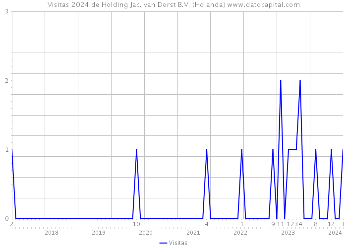 Visitas 2024 de Holding Jac. van Dorst B.V. (Holanda) 