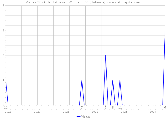 Visitas 2024 de Bistro van Willigen B.V. (Holanda) 