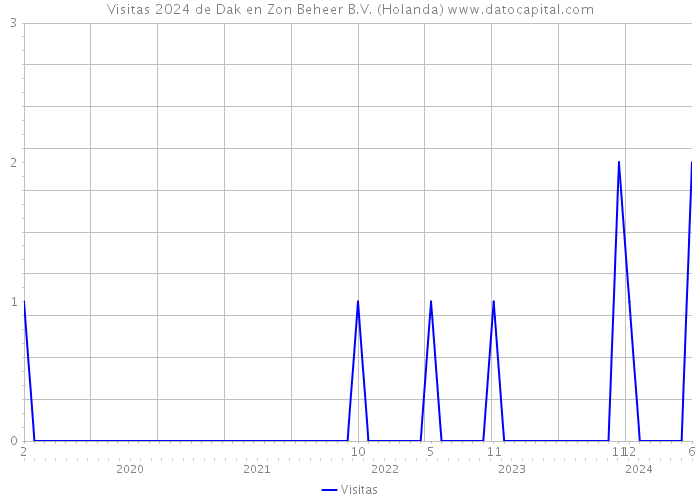 Visitas 2024 de Dak en Zon Beheer B.V. (Holanda) 