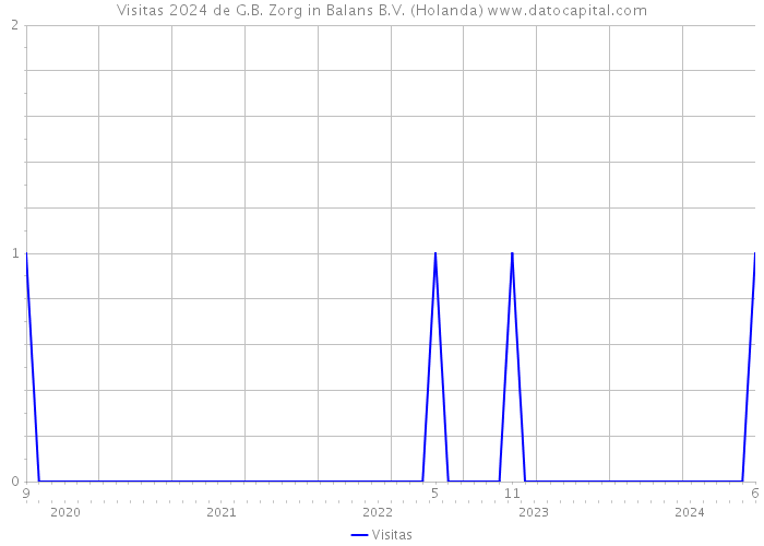 Visitas 2024 de G.B. Zorg in Balans B.V. (Holanda) 