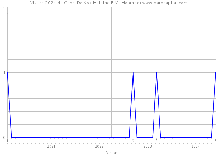 Visitas 2024 de Gebr. De Kok Holding B.V. (Holanda) 