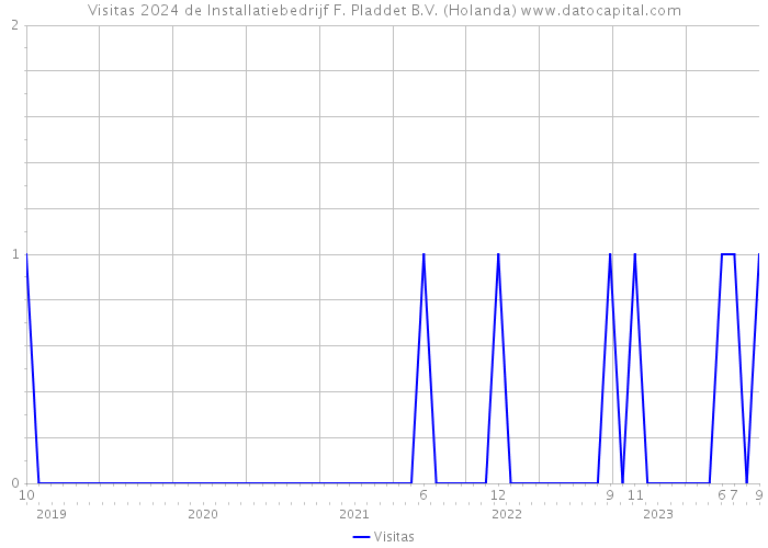 Visitas 2024 de Installatiebedrijf F. Pladdet B.V. (Holanda) 