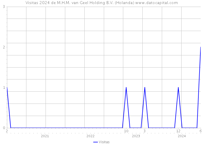 Visitas 2024 de M.H.M. van Geel Holding B.V. (Holanda) 