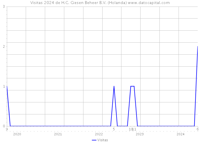 Visitas 2024 de H.C. Giesen Beheer B.V. (Holanda) 