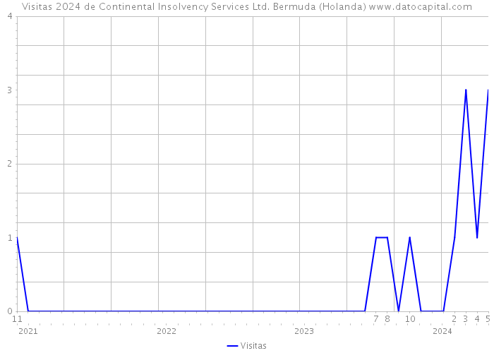 Visitas 2024 de Continental Insolvency Services Ltd. Bermuda (Holanda) 