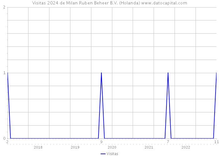 Visitas 2024 de Milan Ruben Beheer B.V. (Holanda) 