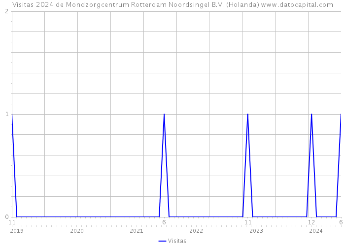 Visitas 2024 de Mondzorgcentrum Rotterdam Noordsingel B.V. (Holanda) 