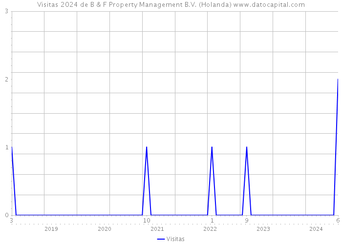 Visitas 2024 de B & F Property Management B.V. (Holanda) 