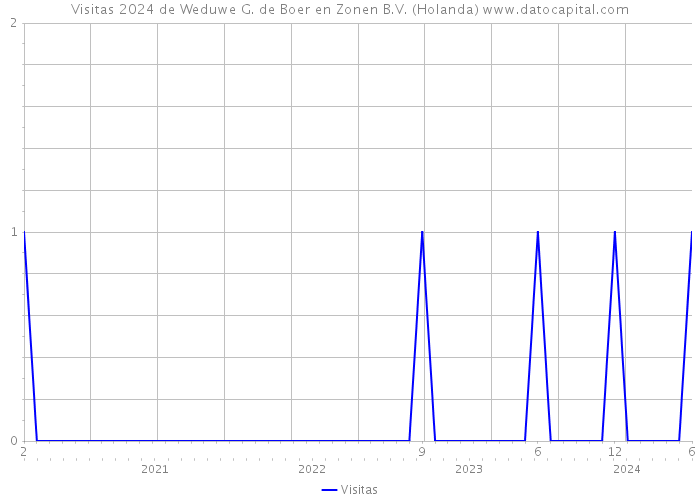 Visitas 2024 de Weduwe G. de Boer en Zonen B.V. (Holanda) 