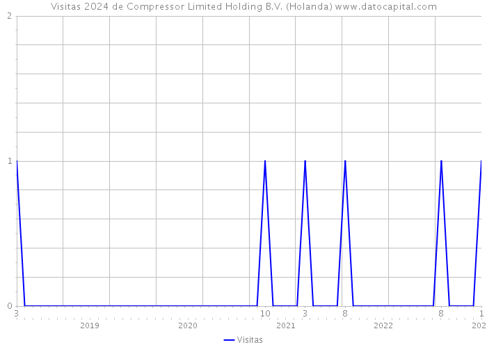 Visitas 2024 de Compressor Limited Holding B.V. (Holanda) 