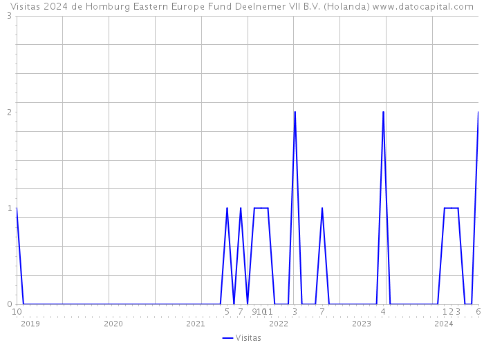 Visitas 2024 de Homburg Eastern Europe Fund Deelnemer VII B.V. (Holanda) 