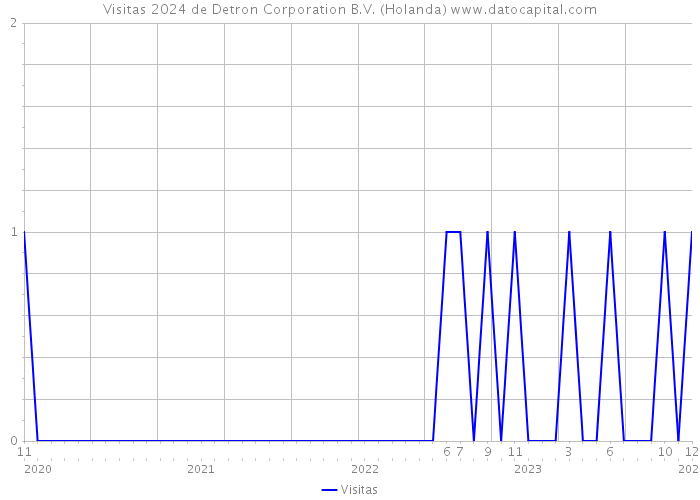 Visitas 2024 de Detron Corporation B.V. (Holanda) 