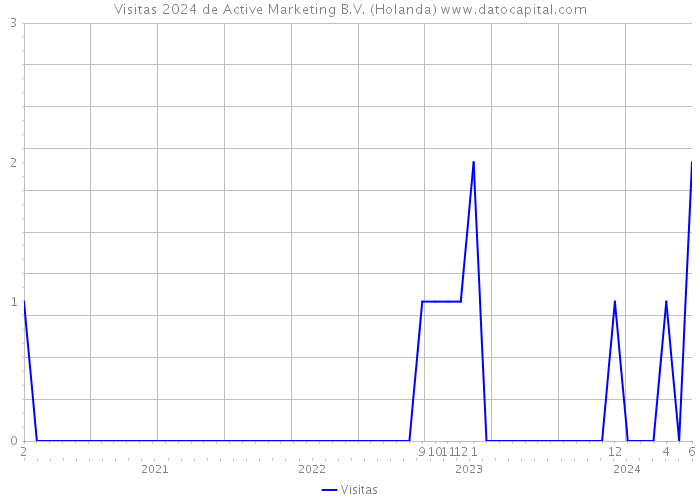 Visitas 2024 de Active Marketing B.V. (Holanda) 