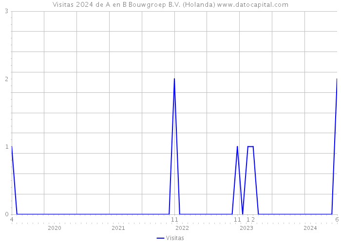 Visitas 2024 de A en B Bouwgroep B.V. (Holanda) 