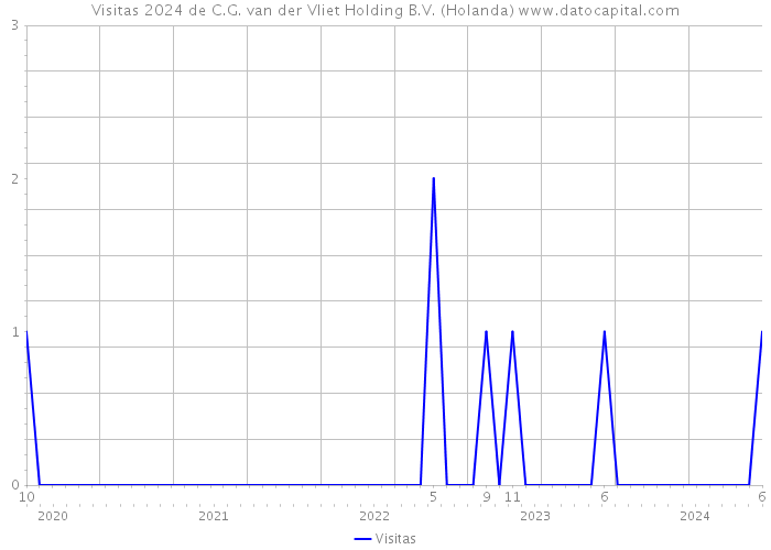 Visitas 2024 de C.G. van der Vliet Holding B.V. (Holanda) 