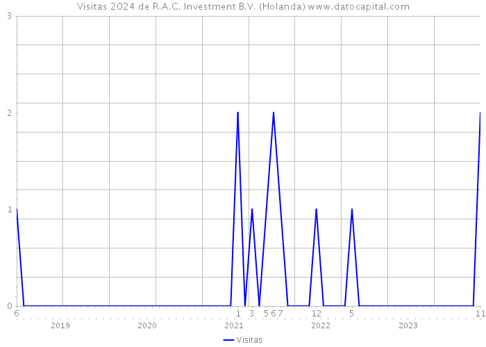 Visitas 2024 de R.A.C. Investment B.V. (Holanda) 