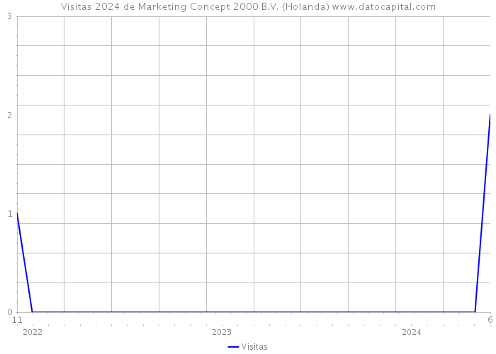 Visitas 2024 de Marketing Concept 2000 B.V. (Holanda) 