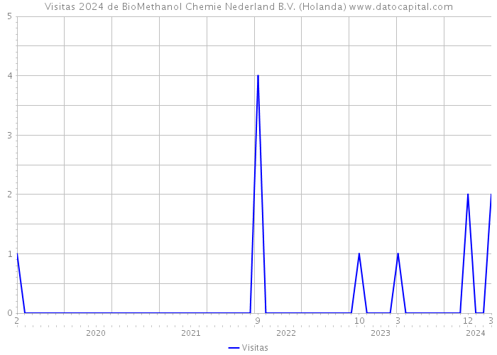 Visitas 2024 de BioMethanol Chemie Nederland B.V. (Holanda) 