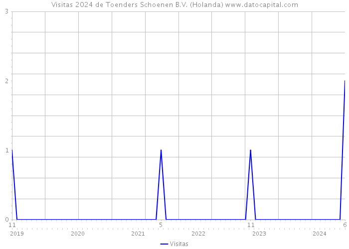 Visitas 2024 de Toenders Schoenen B.V. (Holanda) 