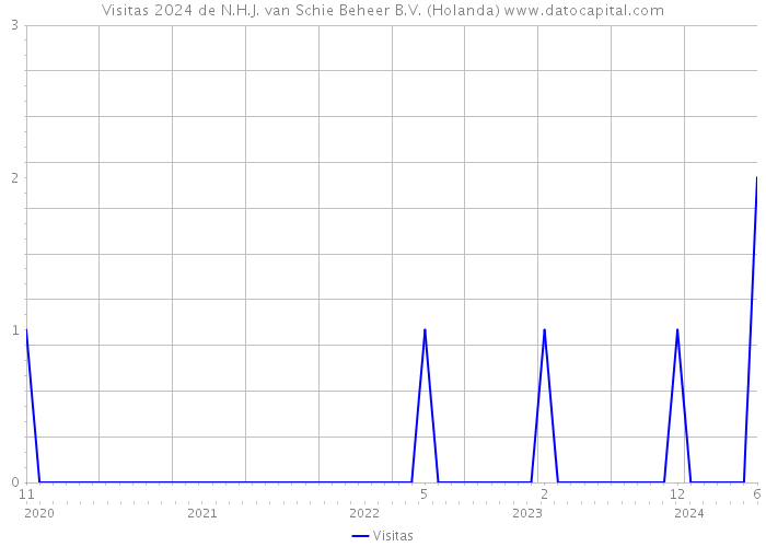 Visitas 2024 de N.H.J. van Schie Beheer B.V. (Holanda) 