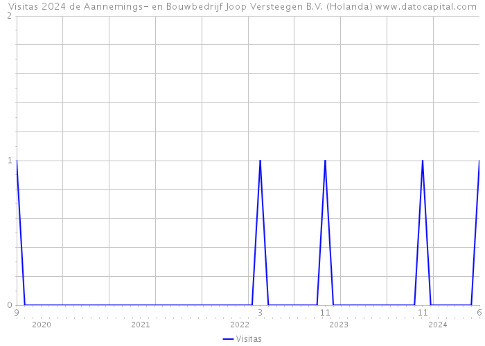 Visitas 2024 de Aannemings- en Bouwbedrijf Joop Versteegen B.V. (Holanda) 