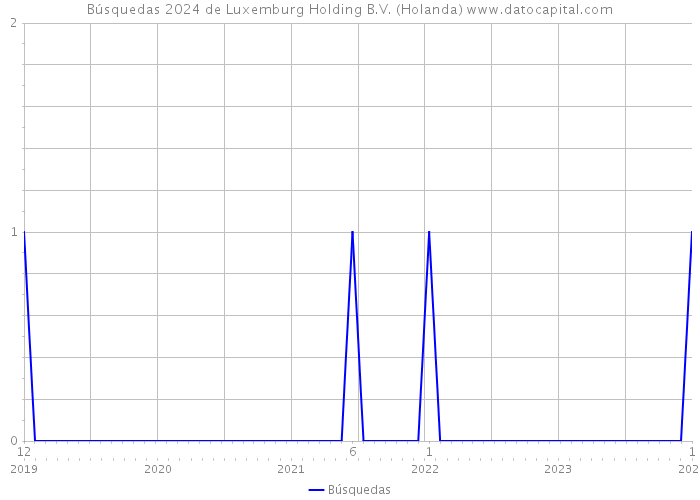 Búsquedas 2024 de Luxemburg Holding B.V. (Holanda) 