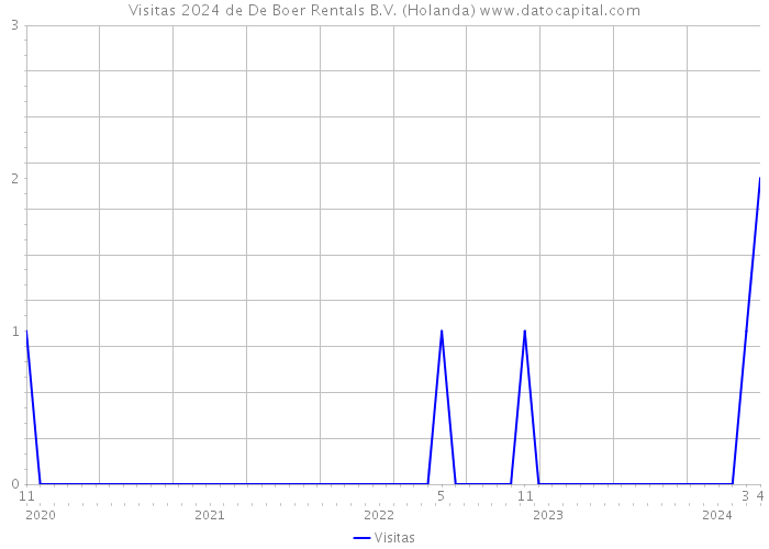 Visitas 2024 de De Boer Rentals B.V. (Holanda) 