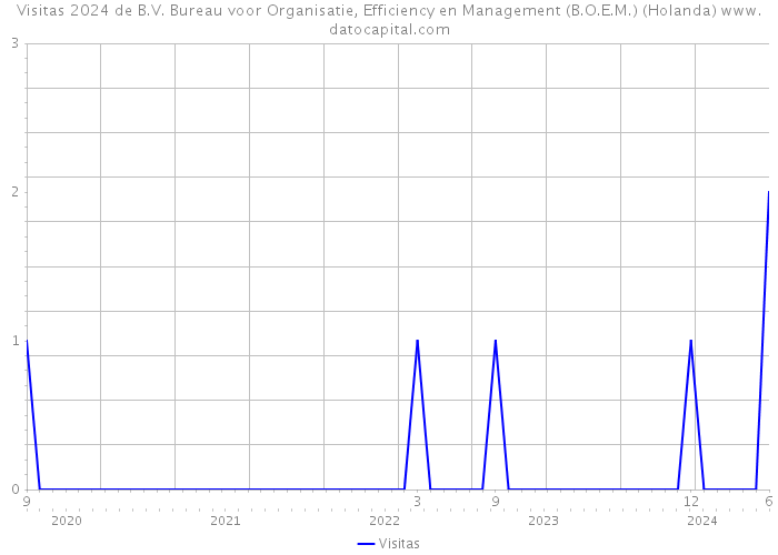 Visitas 2024 de B.V. Bureau voor Organisatie, Efficiency en Management (B.O.E.M.) (Holanda) 