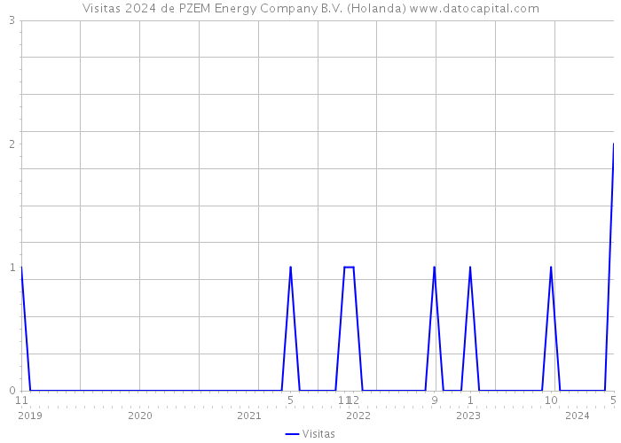 Visitas 2024 de PZEM Energy Company B.V. (Holanda) 