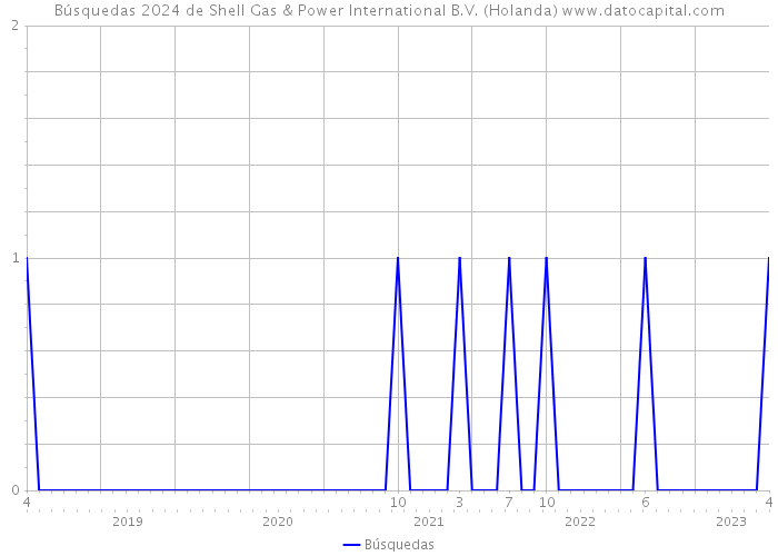 Búsquedas 2024 de Shell Gas & Power International B.V. (Holanda) 