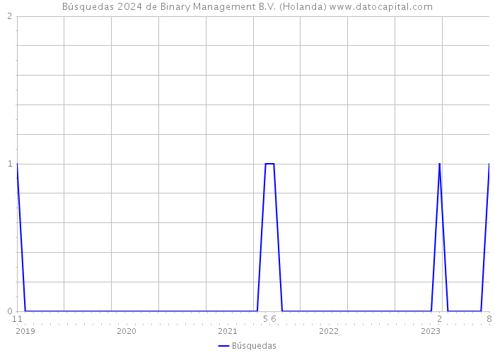Búsquedas 2024 de Binary Management B.V. (Holanda) 