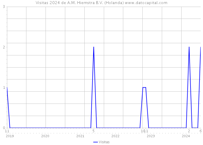 Visitas 2024 de A.M. Hiemstra B.V. (Holanda) 