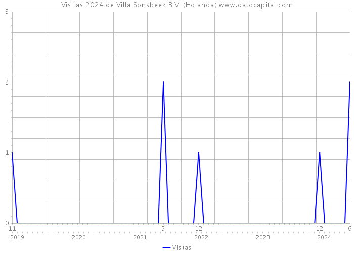 Visitas 2024 de Villa Sonsbeek B.V. (Holanda) 