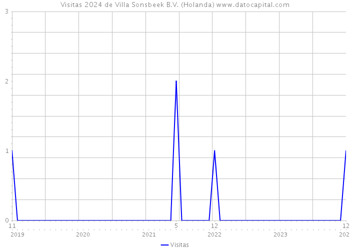 Visitas 2024 de Villa Sonsbeek B.V. (Holanda) 