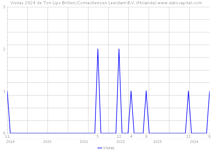 Visitas 2024 de Ton Lips Brillen/Contactlenzen Leerdam B.V. (Holanda) 