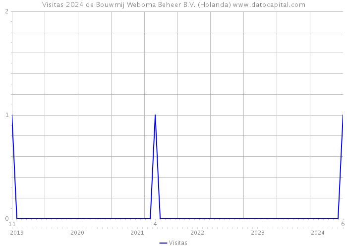 Visitas 2024 de Bouwmij Weboma Beheer B.V. (Holanda) 