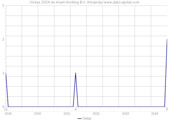 Visitas 2024 de Aram Holding B.V. (Holanda) 