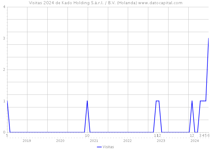 Visitas 2024 de Kado Holding S.à.r.l. / B.V. (Holanda) 