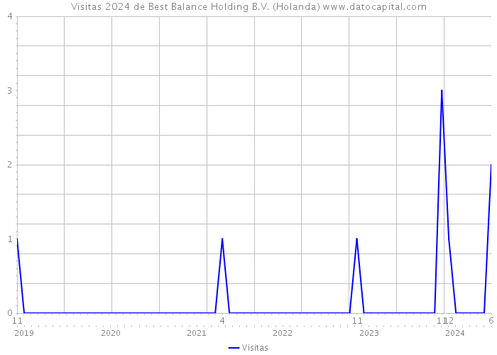 Visitas 2024 de Best Balance Holding B.V. (Holanda) 