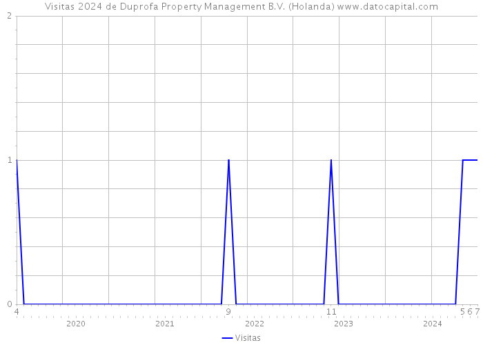 Visitas 2024 de Duprofa Property Management B.V. (Holanda) 