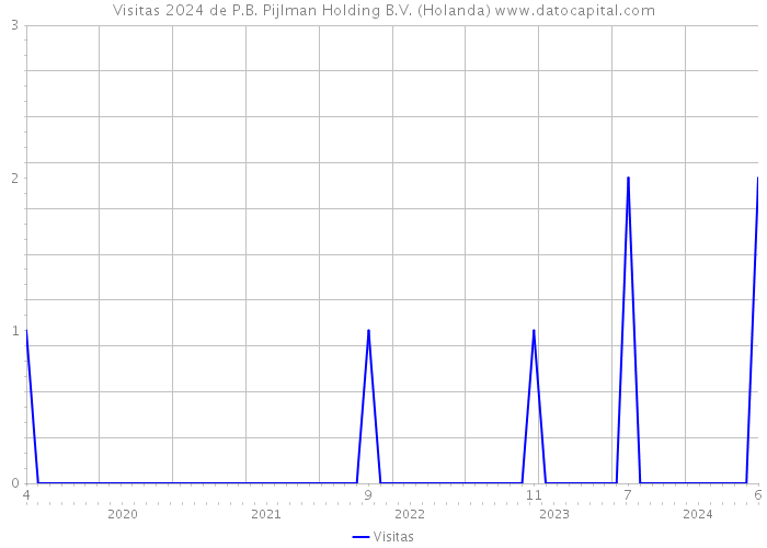 Visitas 2024 de P.B. Pijlman Holding B.V. (Holanda) 