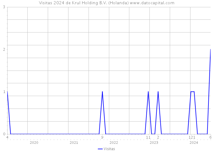 Visitas 2024 de Krul Holding B.V. (Holanda) 