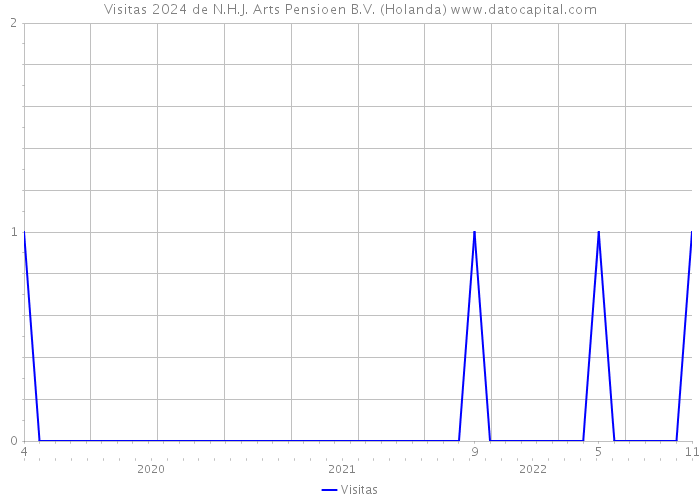 Visitas 2024 de N.H.J. Arts Pensioen B.V. (Holanda) 