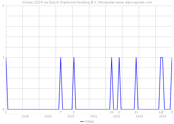 Visitas 2024 de Dutch Diamond Holding B.V. (Holanda) 