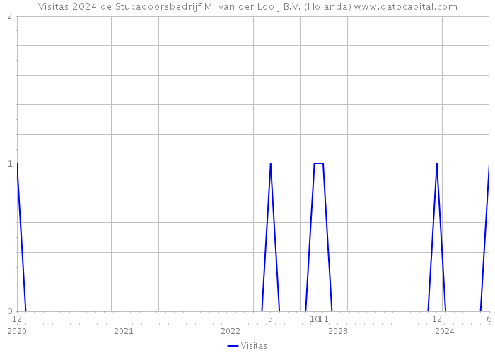 Visitas 2024 de Stucadoorsbedrijf M. van der Looij B.V. (Holanda) 