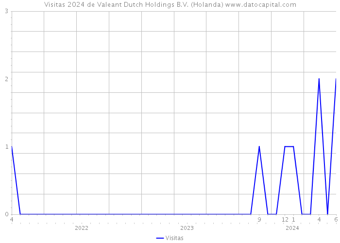 Visitas 2024 de Valeant Dutch Holdings B.V. (Holanda) 