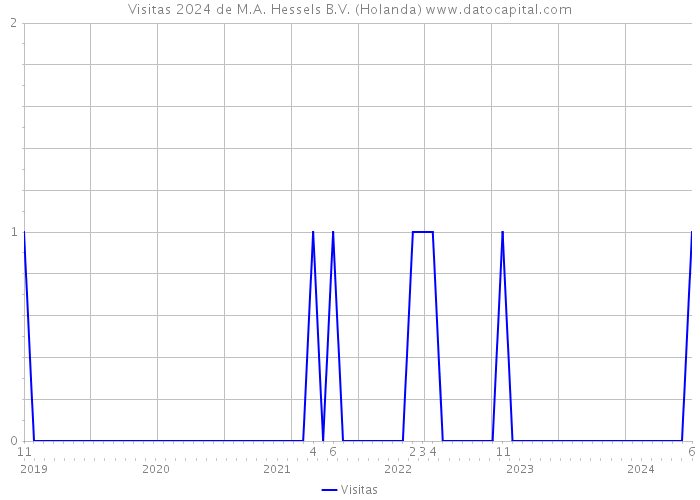 Visitas 2024 de M.A. Hessels B.V. (Holanda) 