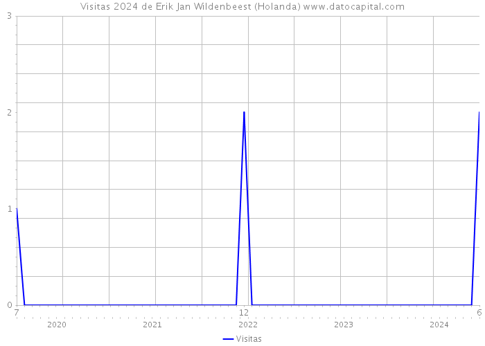 Visitas 2024 de Erik Jan Wildenbeest (Holanda) 